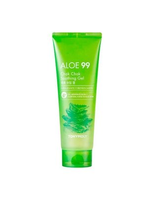Holika Holika Aloe 99% Chok Chok: gel multiusos fresco para cara y cuerpo