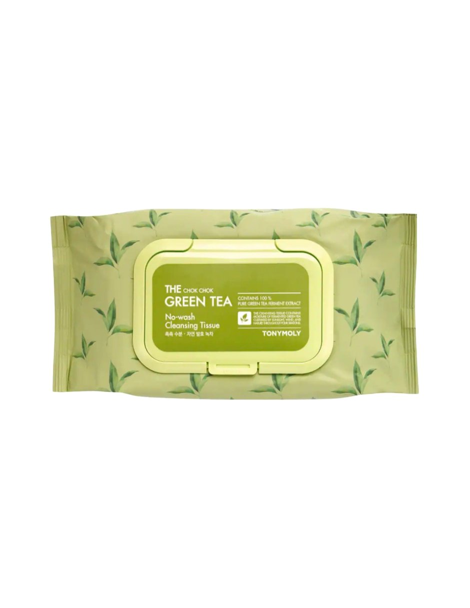 Tony Moly Green Tea: las toallitas de té verde para limpiar sin agua