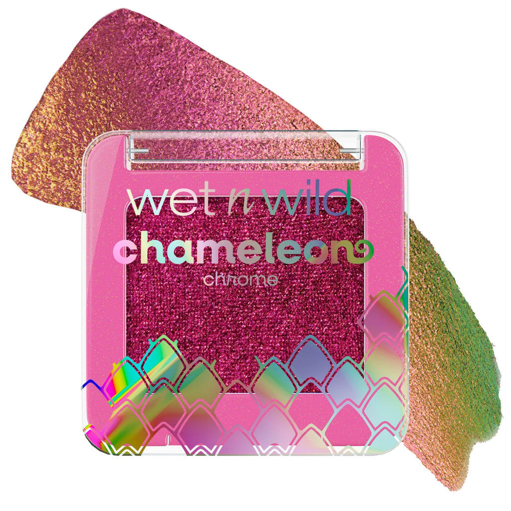 Wet n Wild Chameleon Chrome Nebula Rush: brillo multichrome real