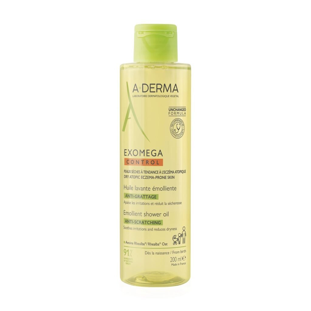 A-Derma Exomega Aceite limpiador: alivio para piel atópica