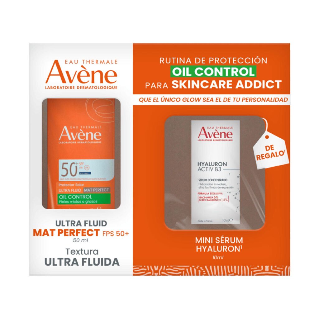 Avène Kit Solar Mat + Hyaluron B3: para quién cuadra