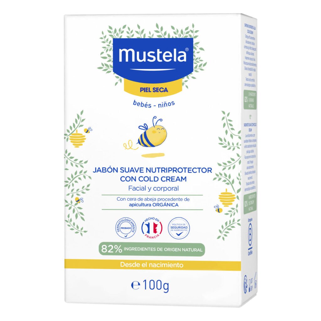 Mustela Jabón Cold Cream: lo que de verdad hace por la piel seca