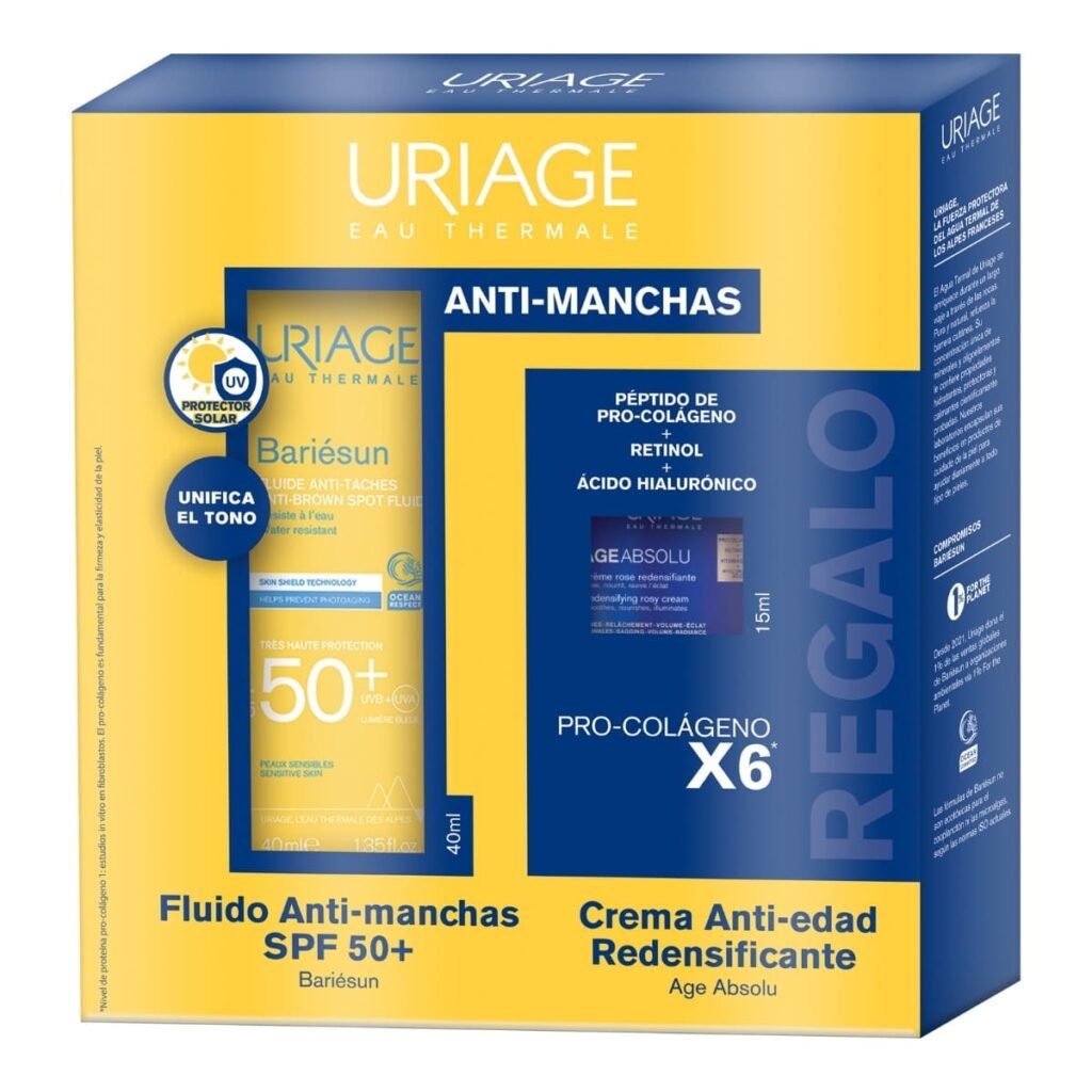 Uriage Bariésun Antimanchas SPF50+: por qué el combo con Age Absolu tiene sentido