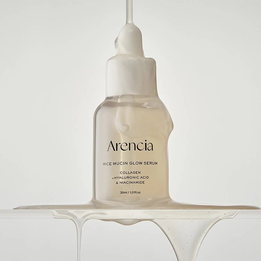 Arencia Rice Mucin Glow Serum: por qué el arroz importa aquí