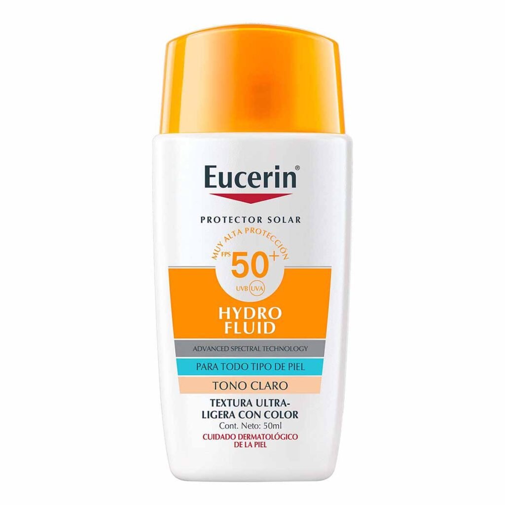 Eucerin Sun Hydrofluid FPS50+: protección ligera, opinión honesta