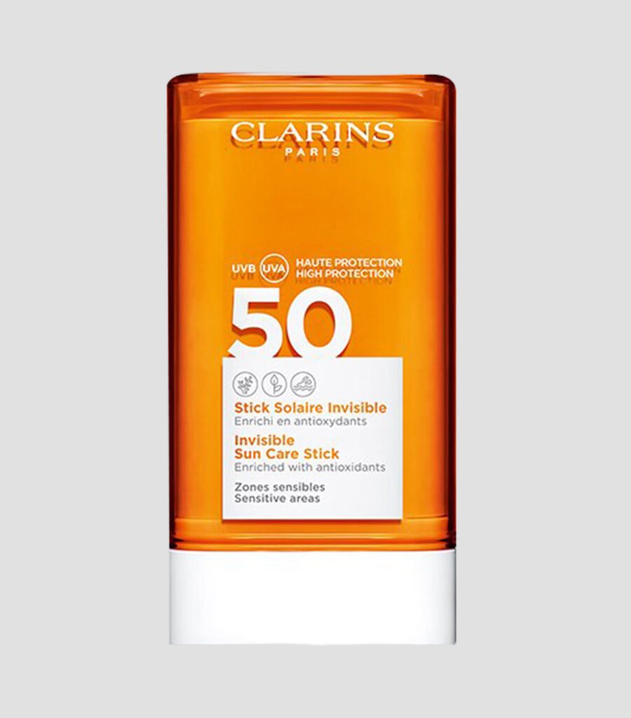 Clarins Invisible Suncare Stick: protección rápida sin maquillar