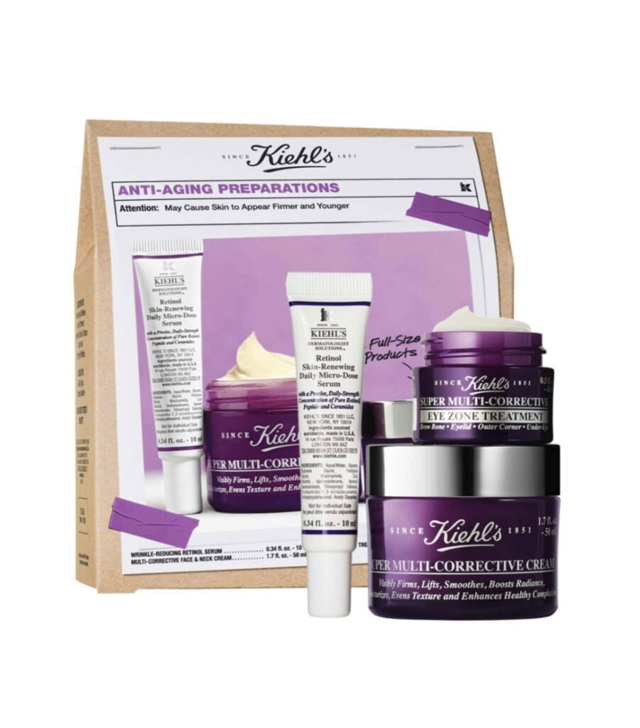Kiehl’s set anti-edad: qué activos trae y qué esperar