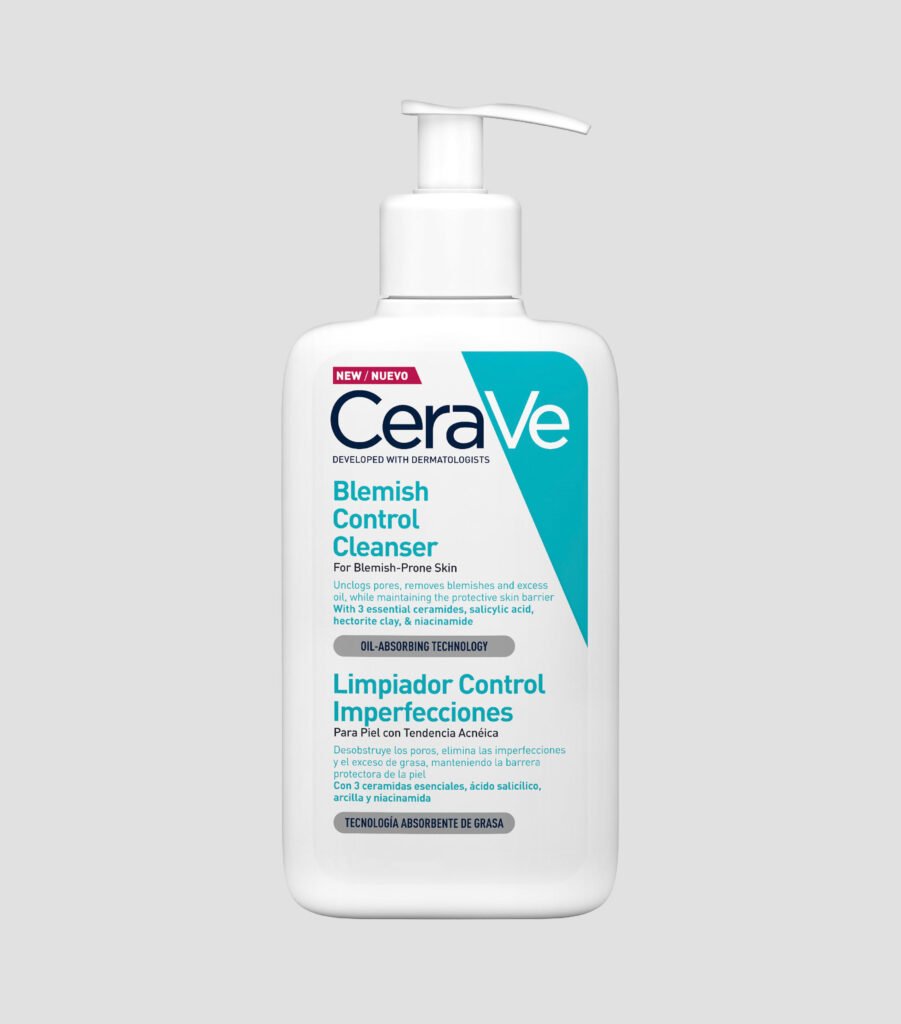 CeraVe Limpiador Control Imperfecciones: por qué el ácido salicílico importa