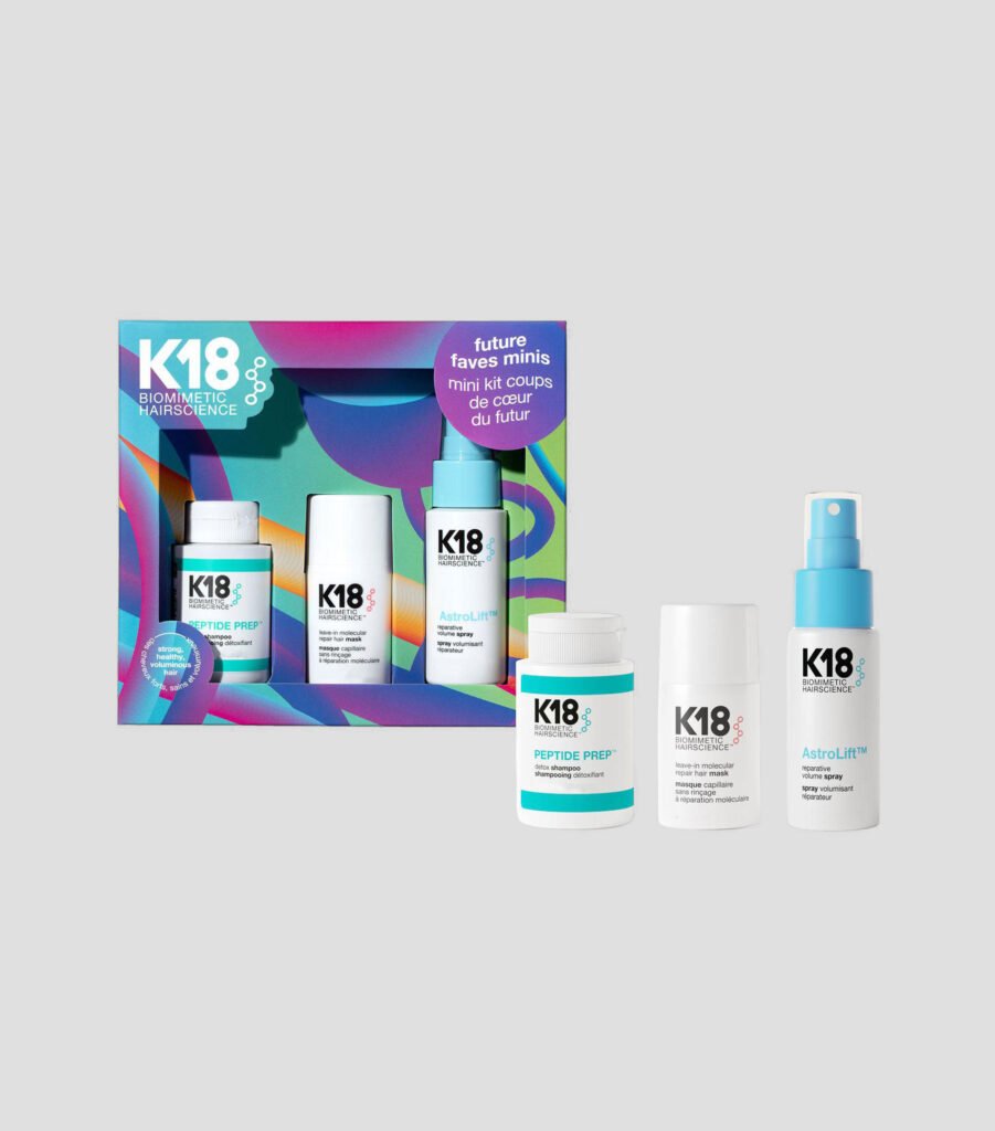 K18 Set Future Faves Mini: a quién le sirve el péptido