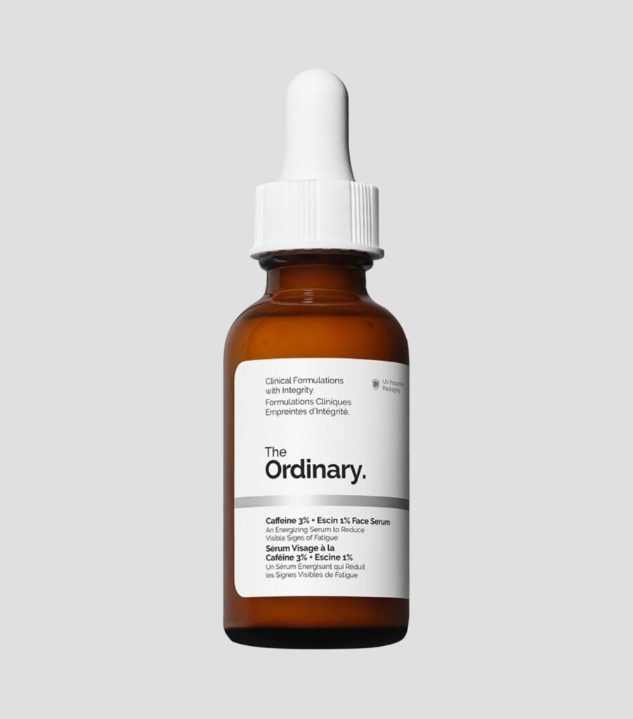 The Ordinary Caffeine Solution 5% + EGCG: por qué el contorno importa
