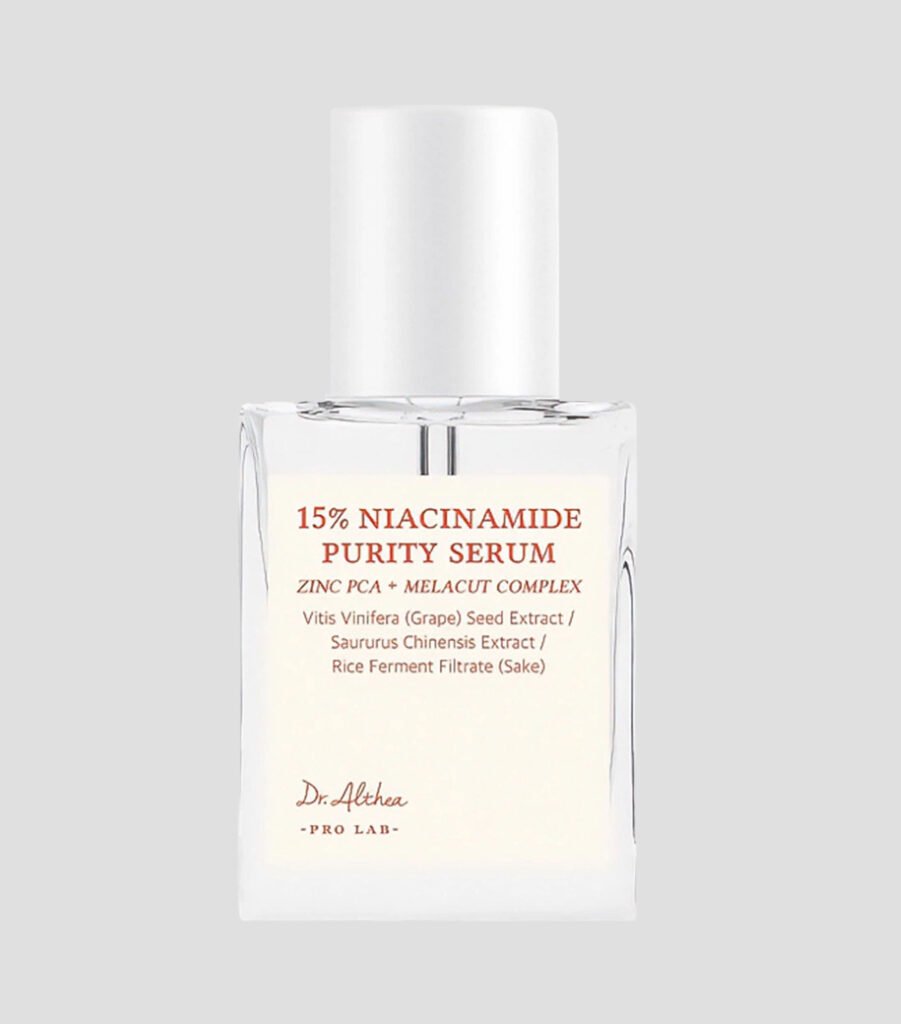 DR. ALTHEA 15% Niacinamide Purity: niacinamida, para qué sirve de verdad