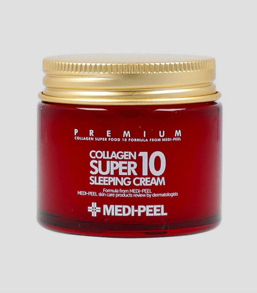 MEDIPEEL Collagen Super 10 Sleeping Cream: colágeno para noches secas