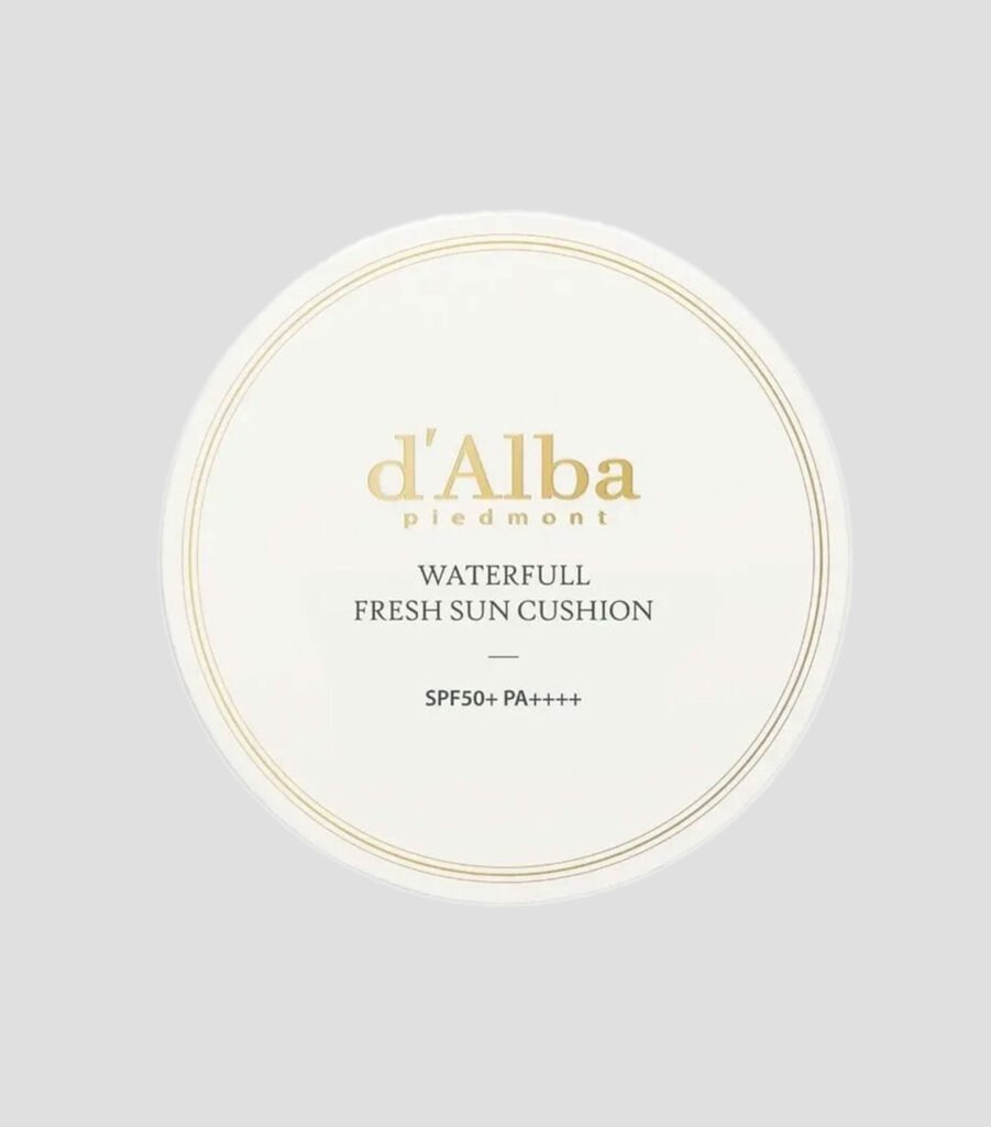 D’Alba Waterfull Fresh Sun Cushion: protección solar en formato cushion