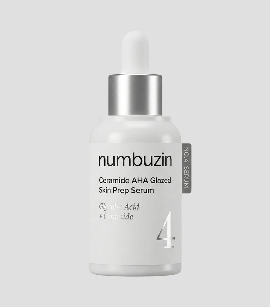 Numbuzin No.4 Ceramide AHA: por qué sus AHA importan (y cuándo no)