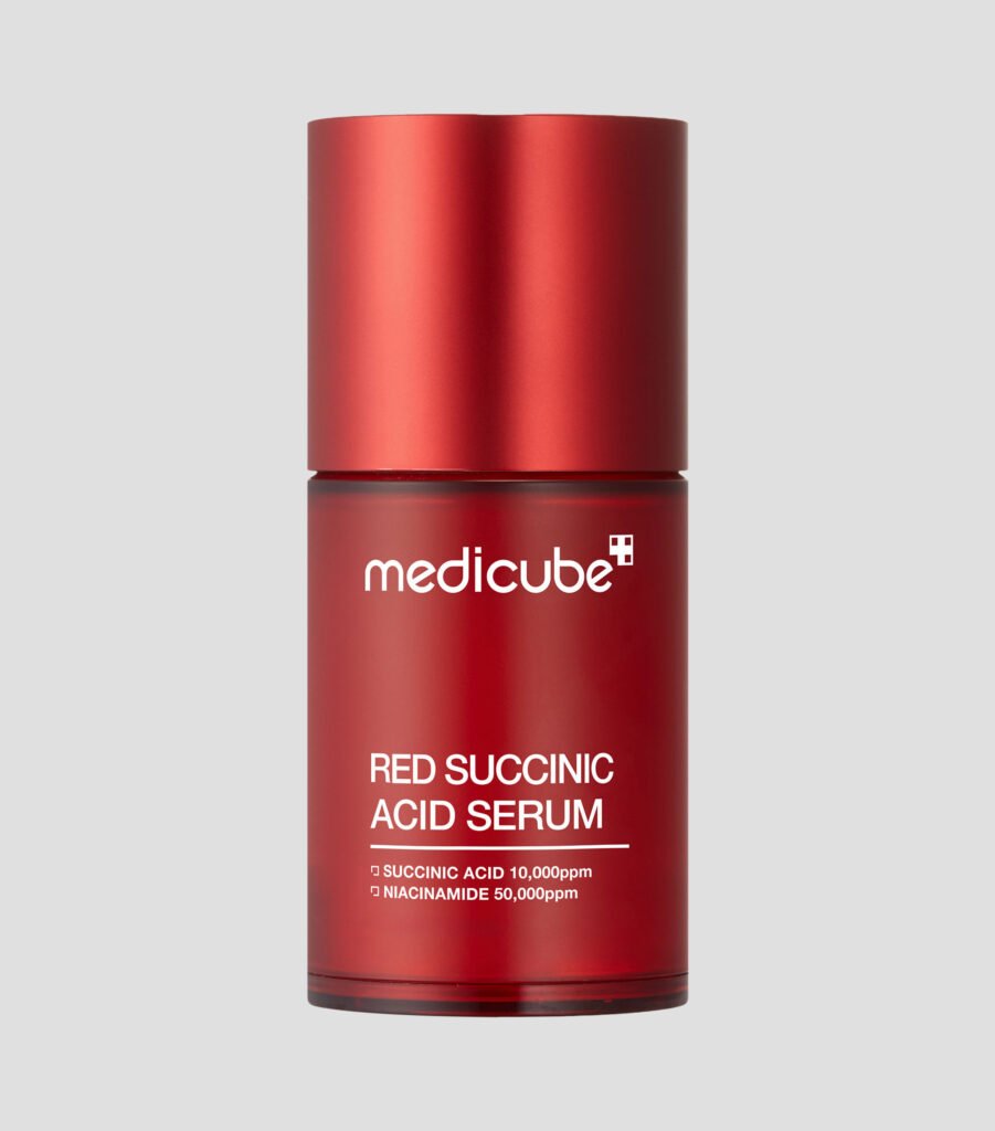 MEDICUBE Red Succinic Acid: por qué el ácido succínico importa