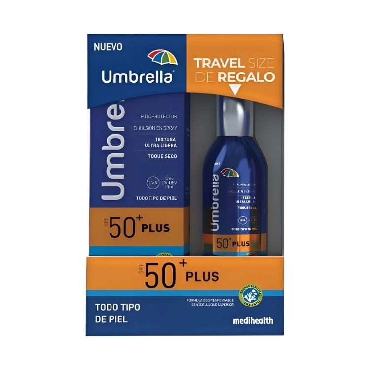 Italmex Umbrella Plus FPS50: protección solar en kit práctico