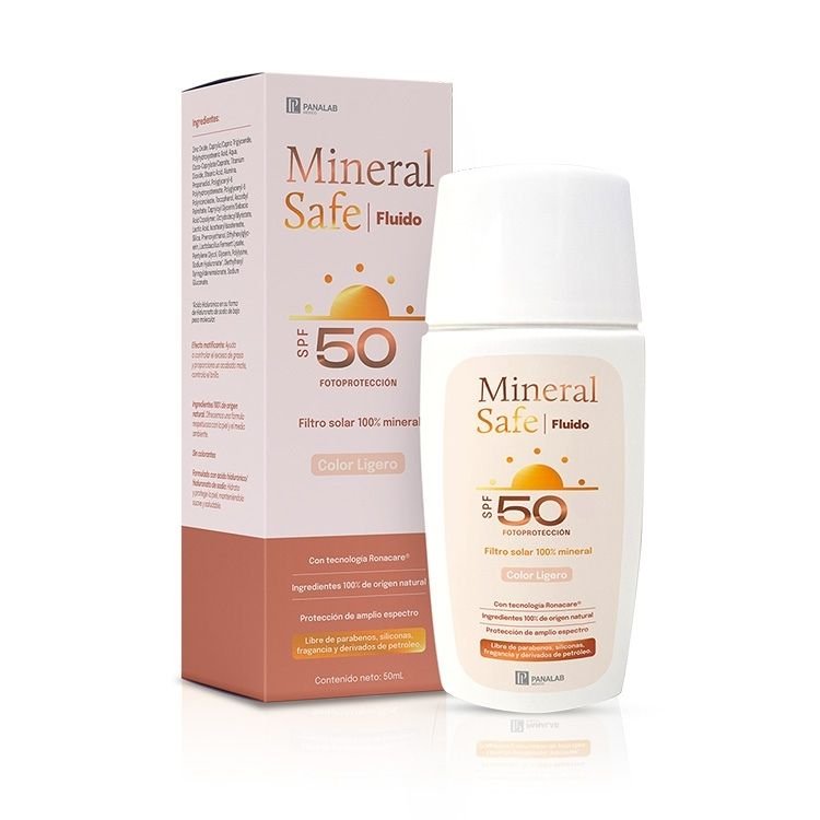Panalab Mineral Safe FPS50 con color: por qué el filtro mineral importa