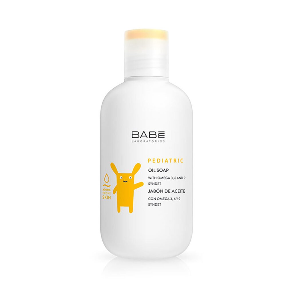 Babé Jabón de Aceite Pediátrico: limpieza sin resecar