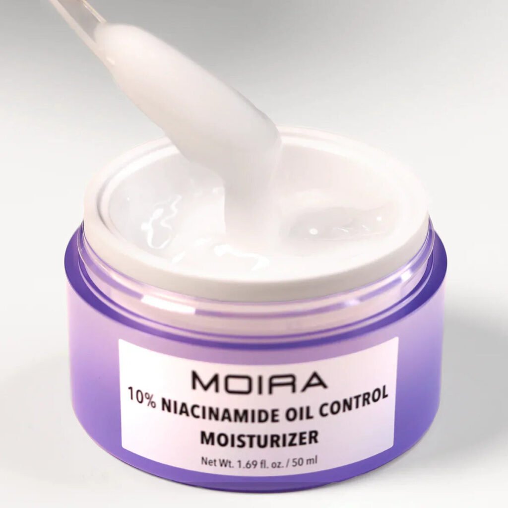 Moira Oil Control 10% niacinamida: matifica la piel grasa sin resecar
