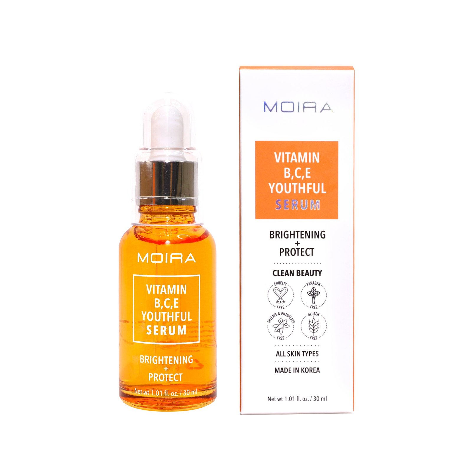 Moira Serum Vitamina B, C y E: qué aporta cada vitamina