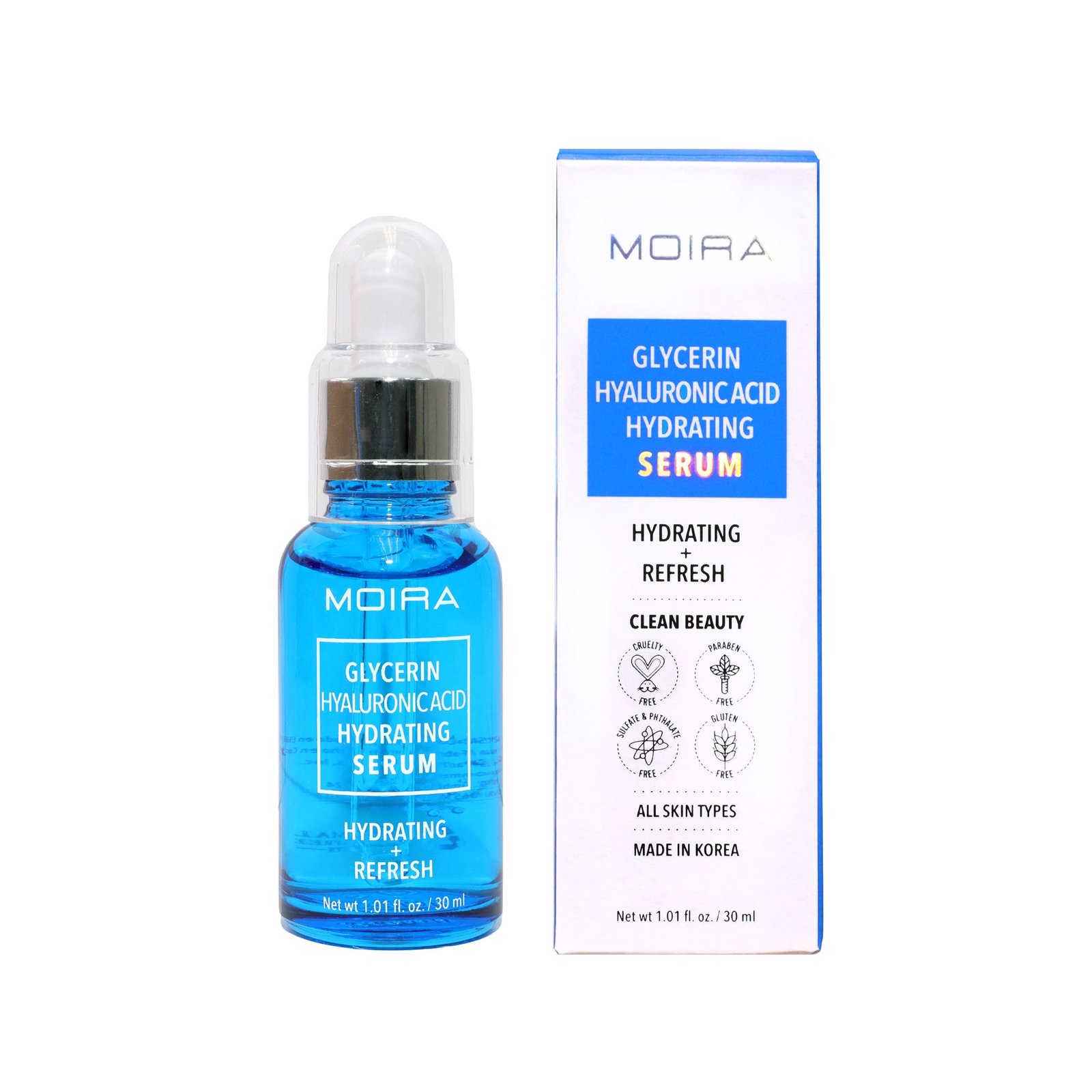 Moira Serum de Glicerina y Ácido Hialurónico: hidratación sin extras