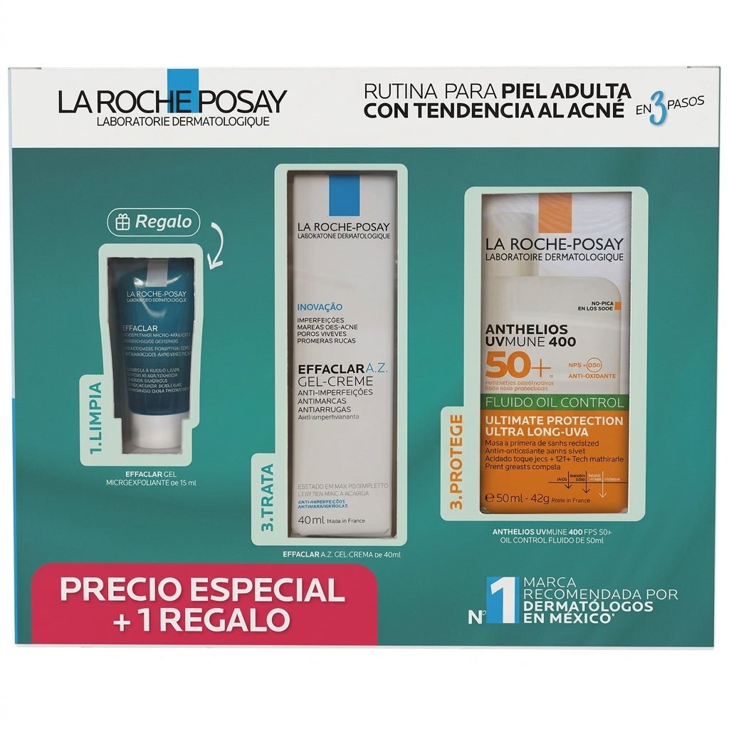 La Roche-Posay Kit Effaclar A.Z.: rutina anti-imperfecciones real