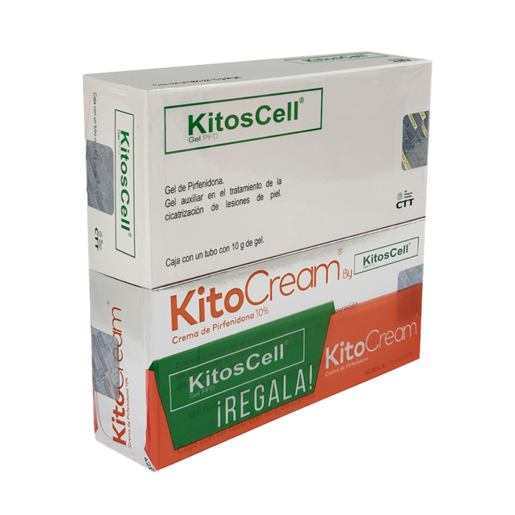 Cell Pharma Kitoscell Gel + Kitocream: qué hace por cicatrices