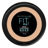 Maybelline Fit Me Mate + Poros: base mate que difumina en piel grasa