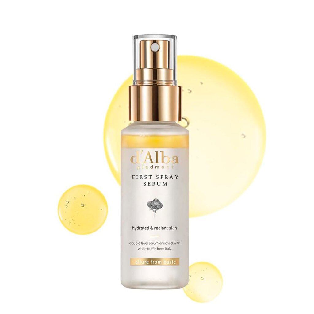 d’Alba White Truffle First Spray Serum: brillo y confort