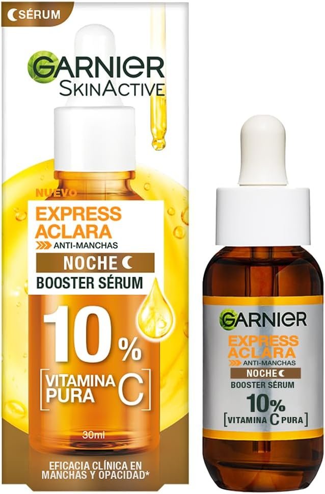 Garnier Express Aclara, sérum de noche: vitamina C low-cost para manchas