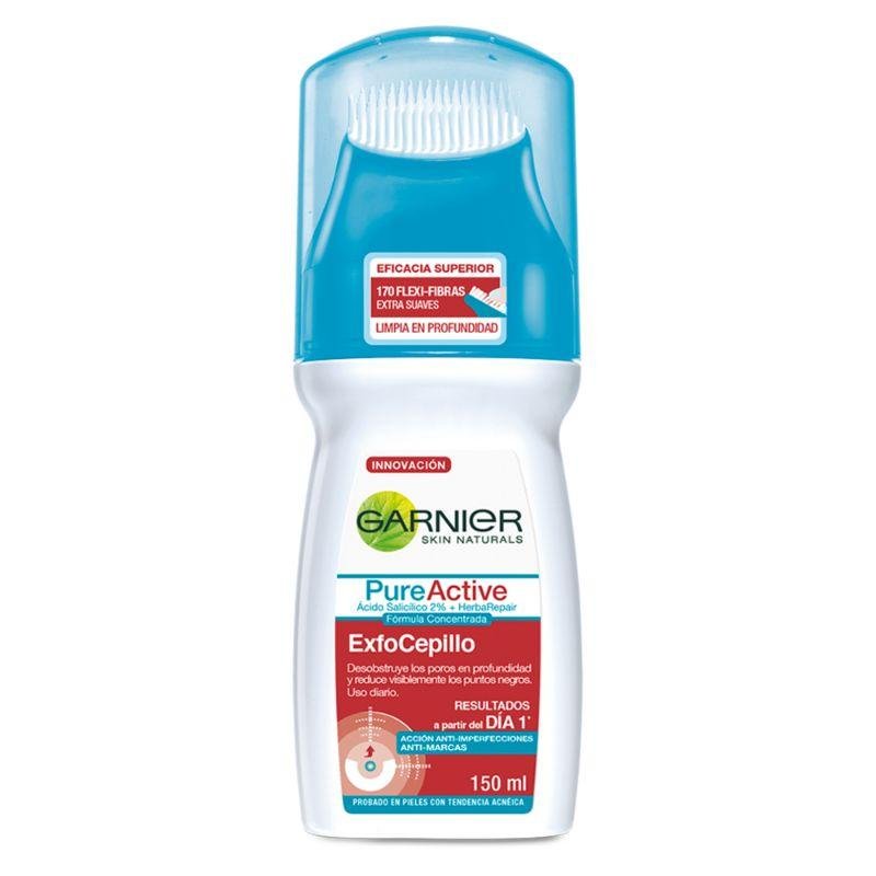 Garnier Pure Active Exfocepillo: cómo exfolia de verdad
