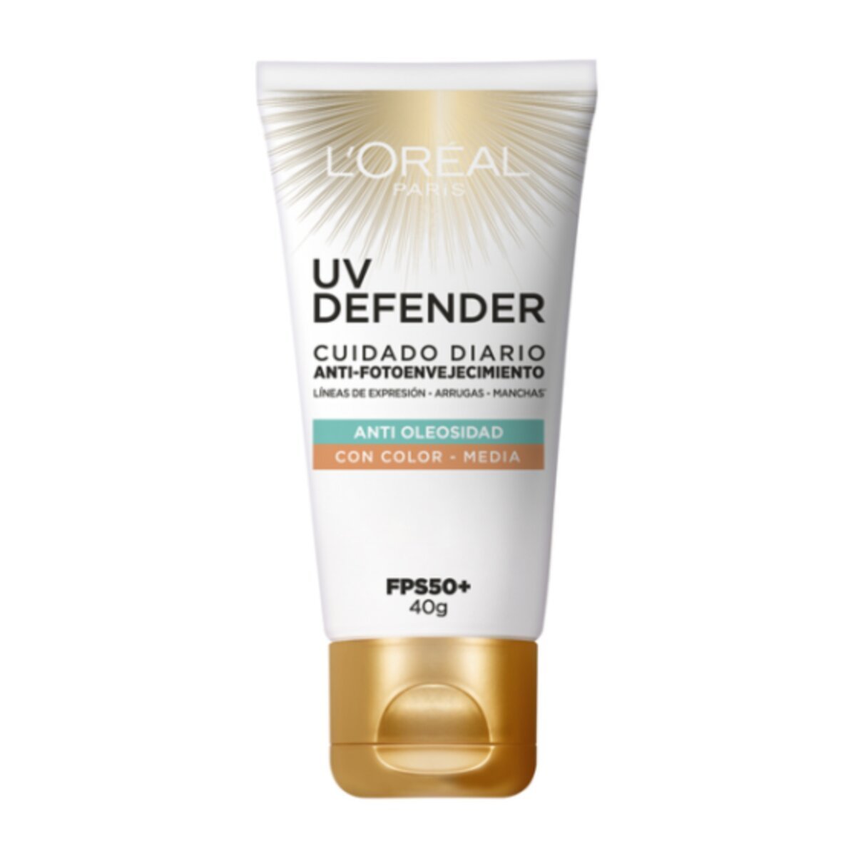L’Oréal UV Defender con tono FPS 50+: solar matificante que unifica piel mixta